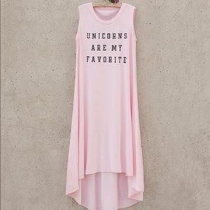 Joyfolie Renni Tank Dress in a blush hue Size 10